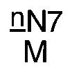 Nasal engraving for NEURO SELECT 7X-TW 1.70 (TOKAI)