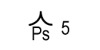 Nasal engraving for Pulseo 03 OR 15 (BBGR)
