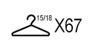 Nasal engraving for Attitude III Fashion 15 &amp; 18 1,67 Transitions® XTRActive (SHAMIR)